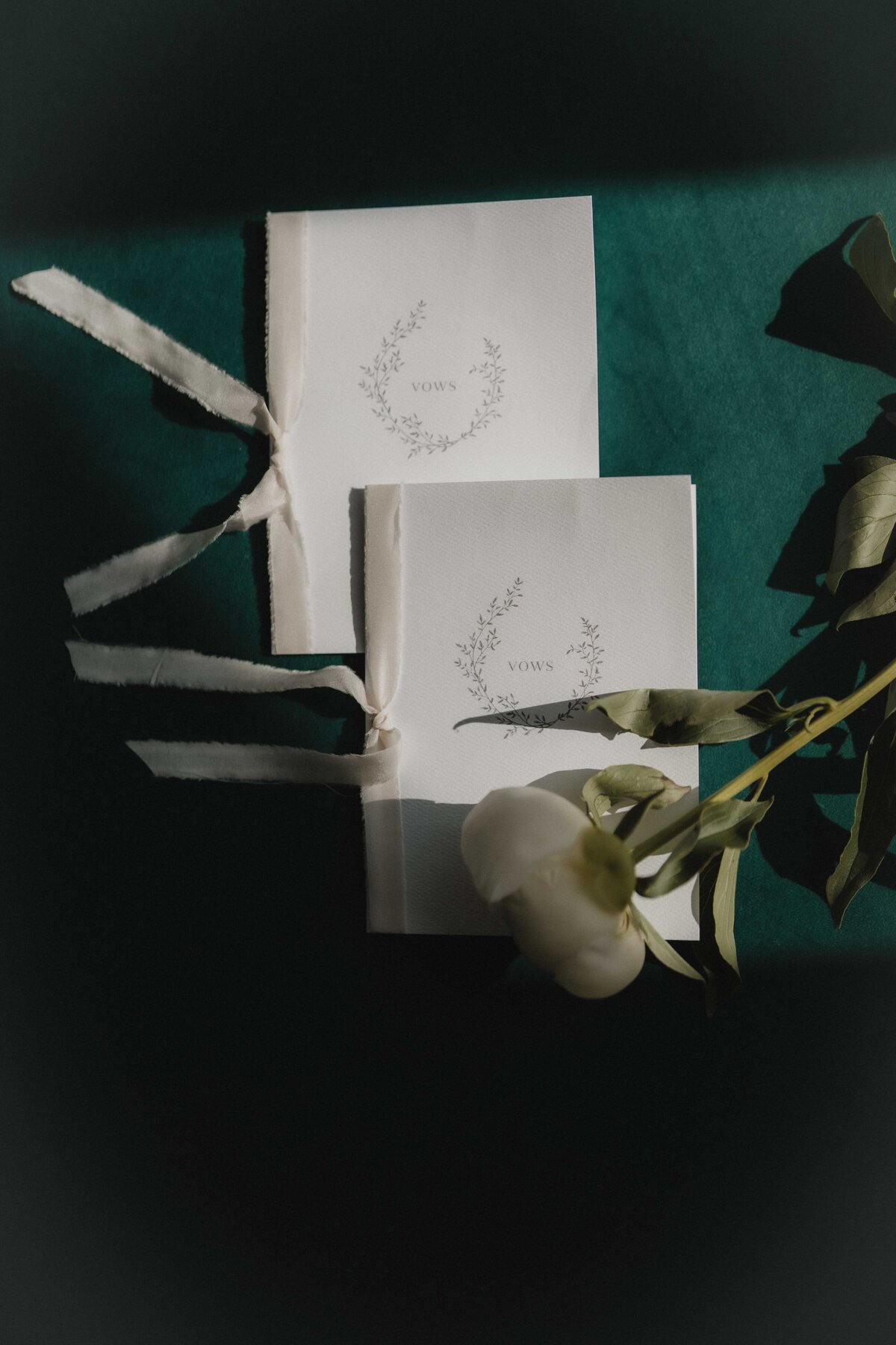 Vows notebook from the brand "Deux Amoureux"