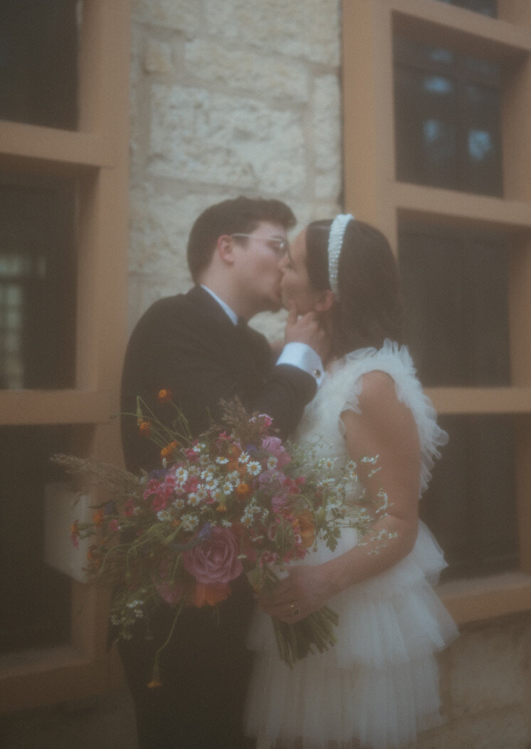 film vintage inspired wedding photos