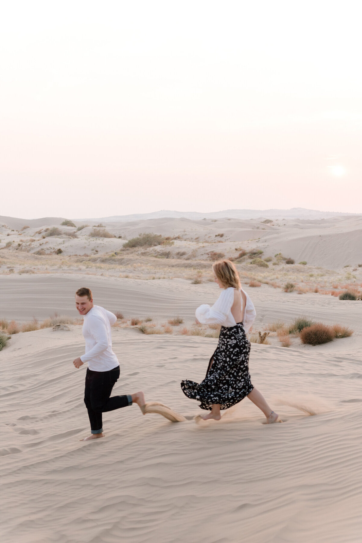 Sand Dunes engagement pictures
