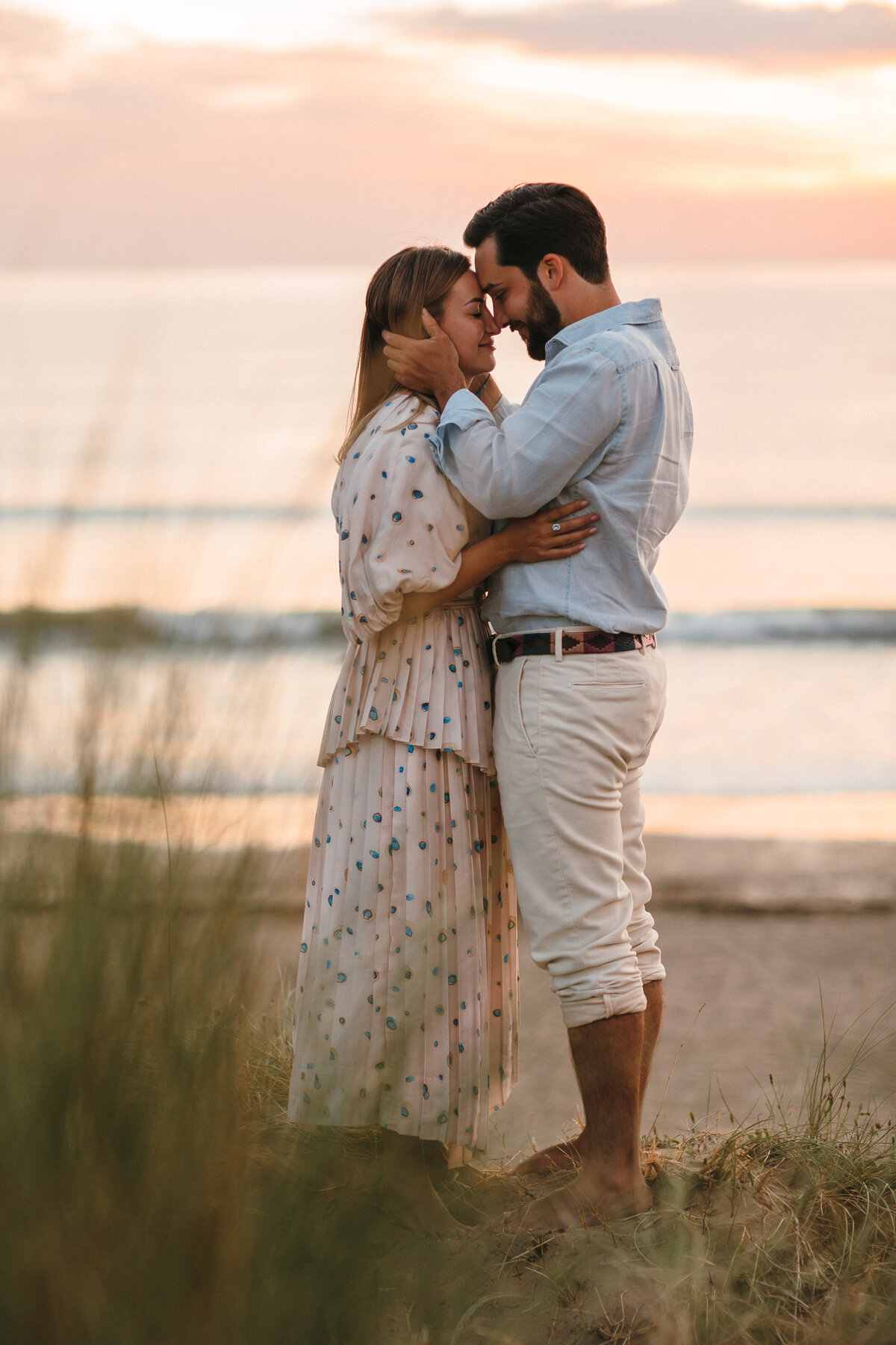Engagement shoot_couples session_Summer_saunton sands_018