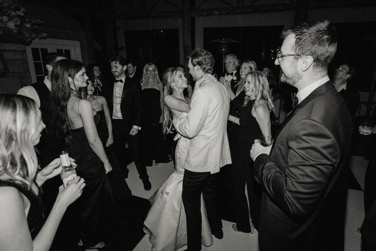 Bride and Groom at Chattooga Club Cashiers NC by Wedding Photographer Nick Francis-131