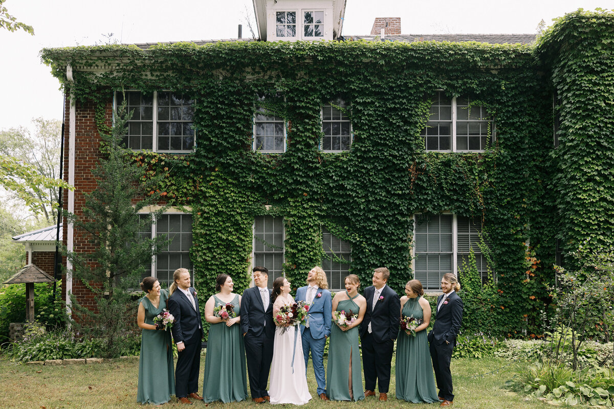 Wedding photography at outing lodge in stillwater minnesota for intimate wedding  (11)