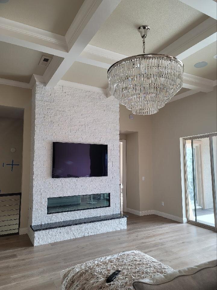 Professional brick fireplace construction in Reno NV