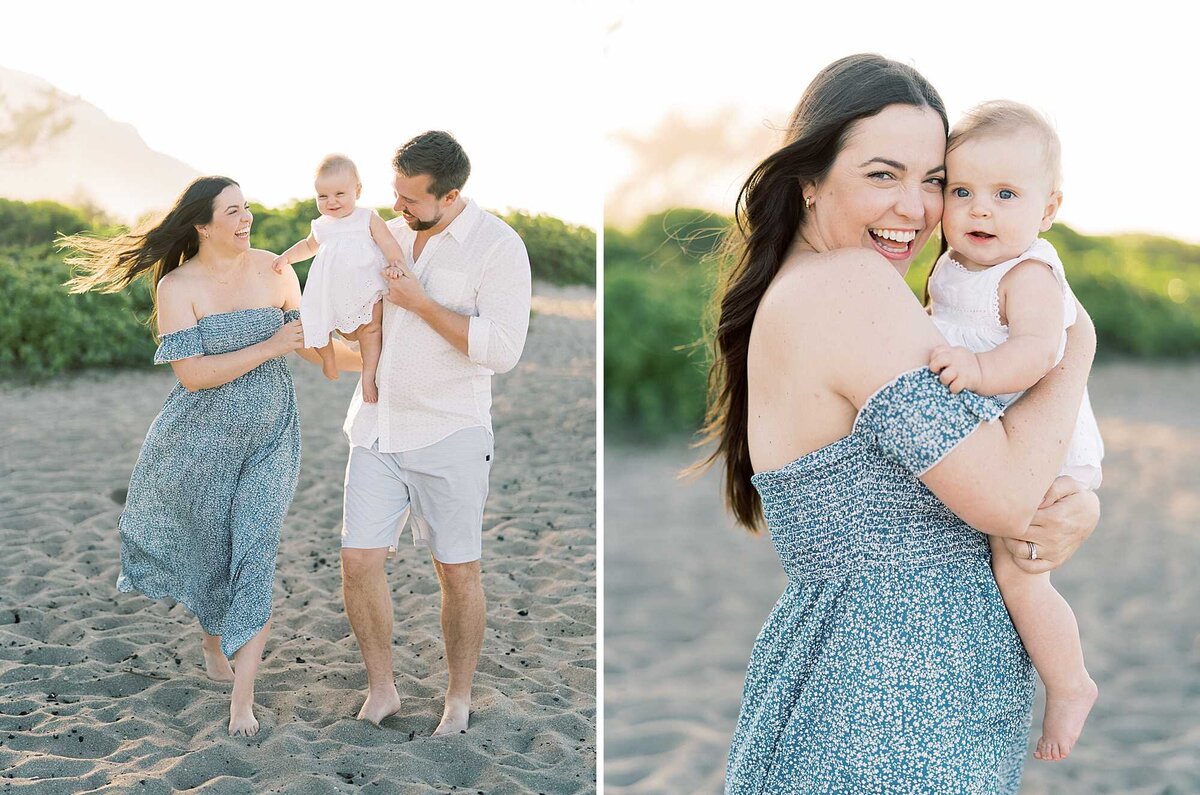 Mokuleia Beach Family Portrait Photographer Oahu Hawaii Williamson Family-24