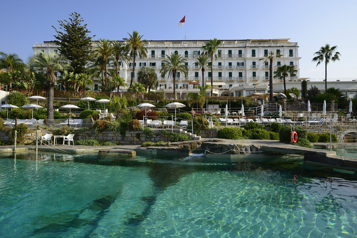 Waterstone - Royal Hotel Sanremo - Sanremo - Luxury Boutique Hotel - Front view