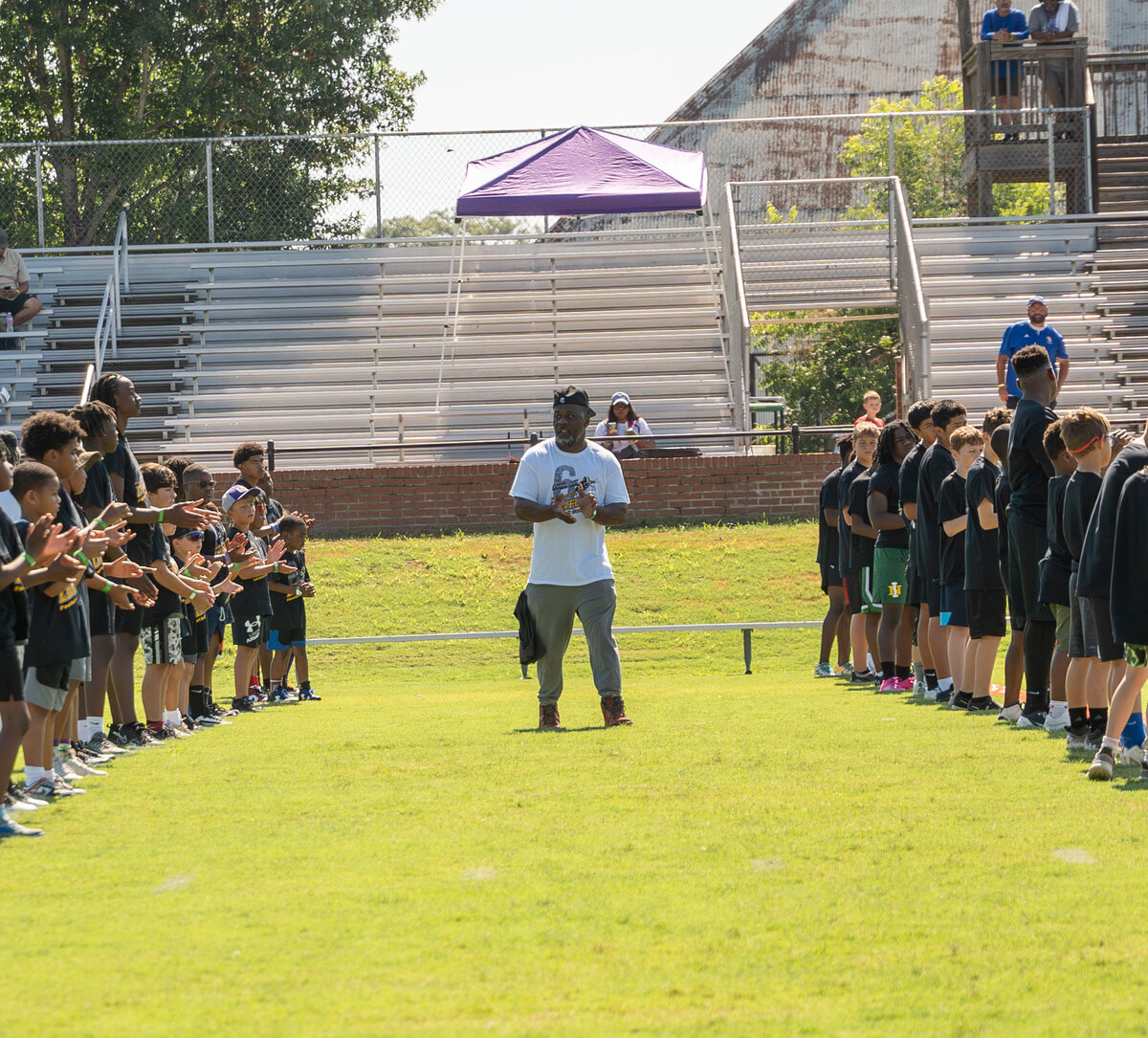 Patrick Queen Level Up 2024 Football Camp -132