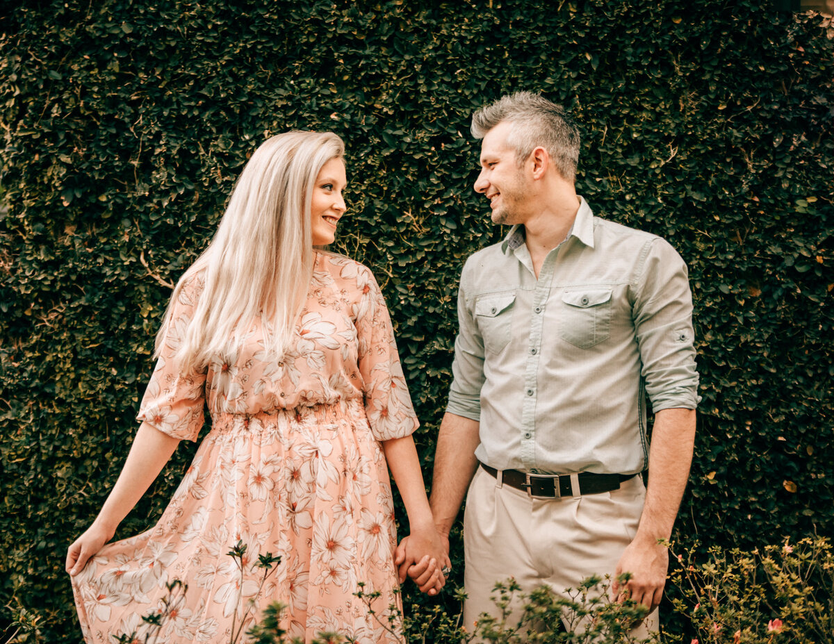 Rollins College engagement photos orlando