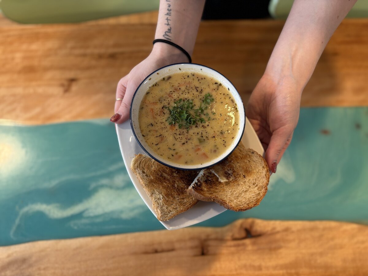 Soup of the Day | Healthy Cafe Food | Weekly Feature | Cinnamon Soul Cafe