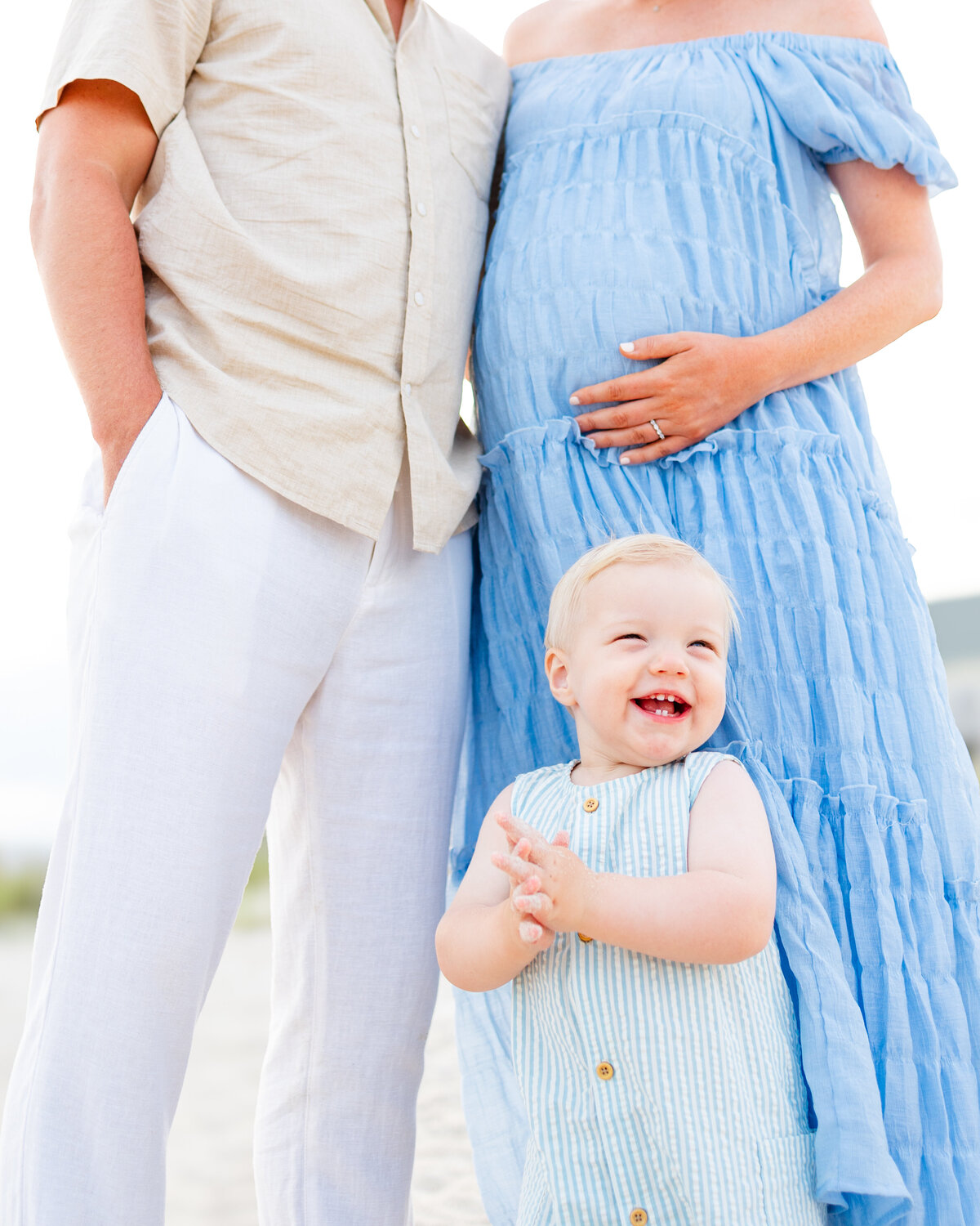 professional maternity photo shoot , taken by Emily DeLuke Photography in Wilmington North Carolina