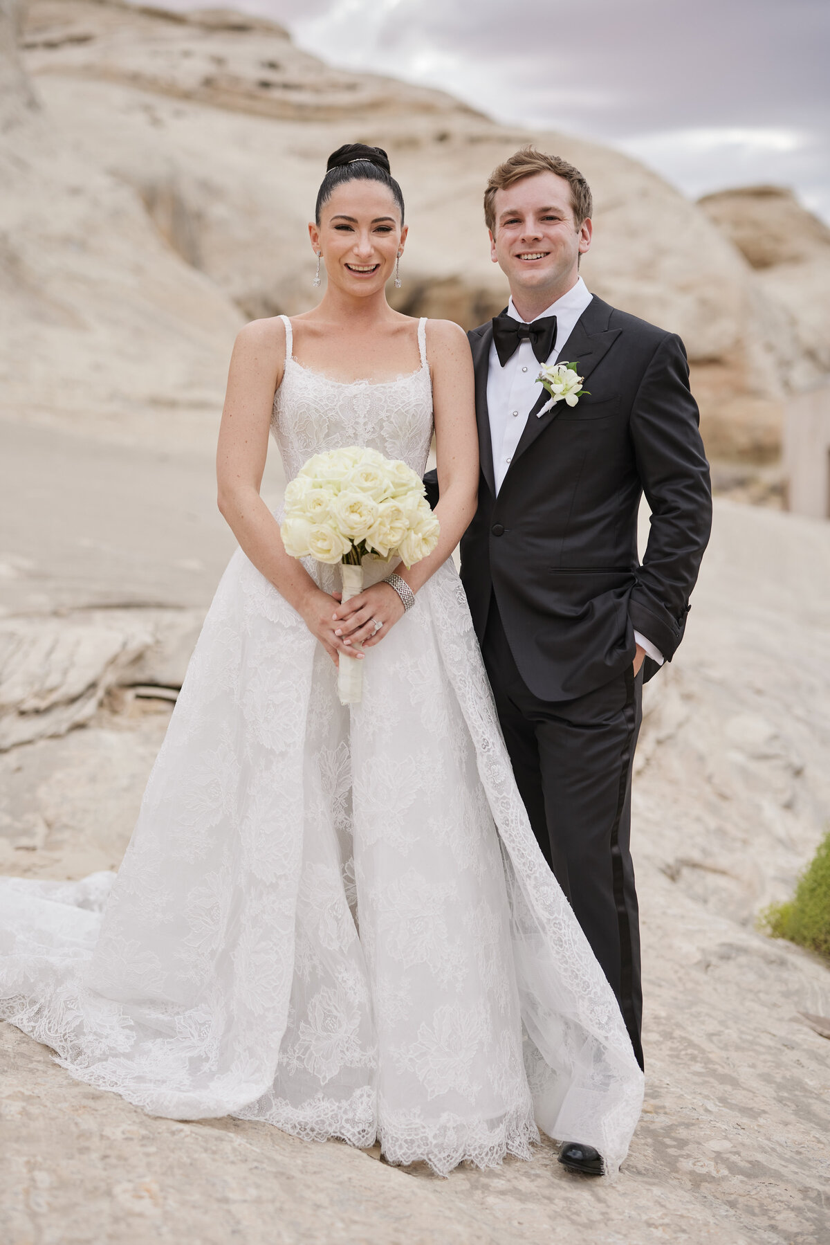 First look at rock formations at Amangiri Utah