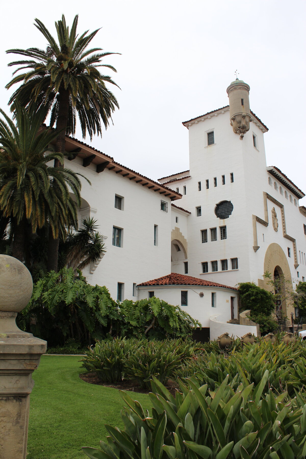 Santa Barbara Court House Architectural Photo