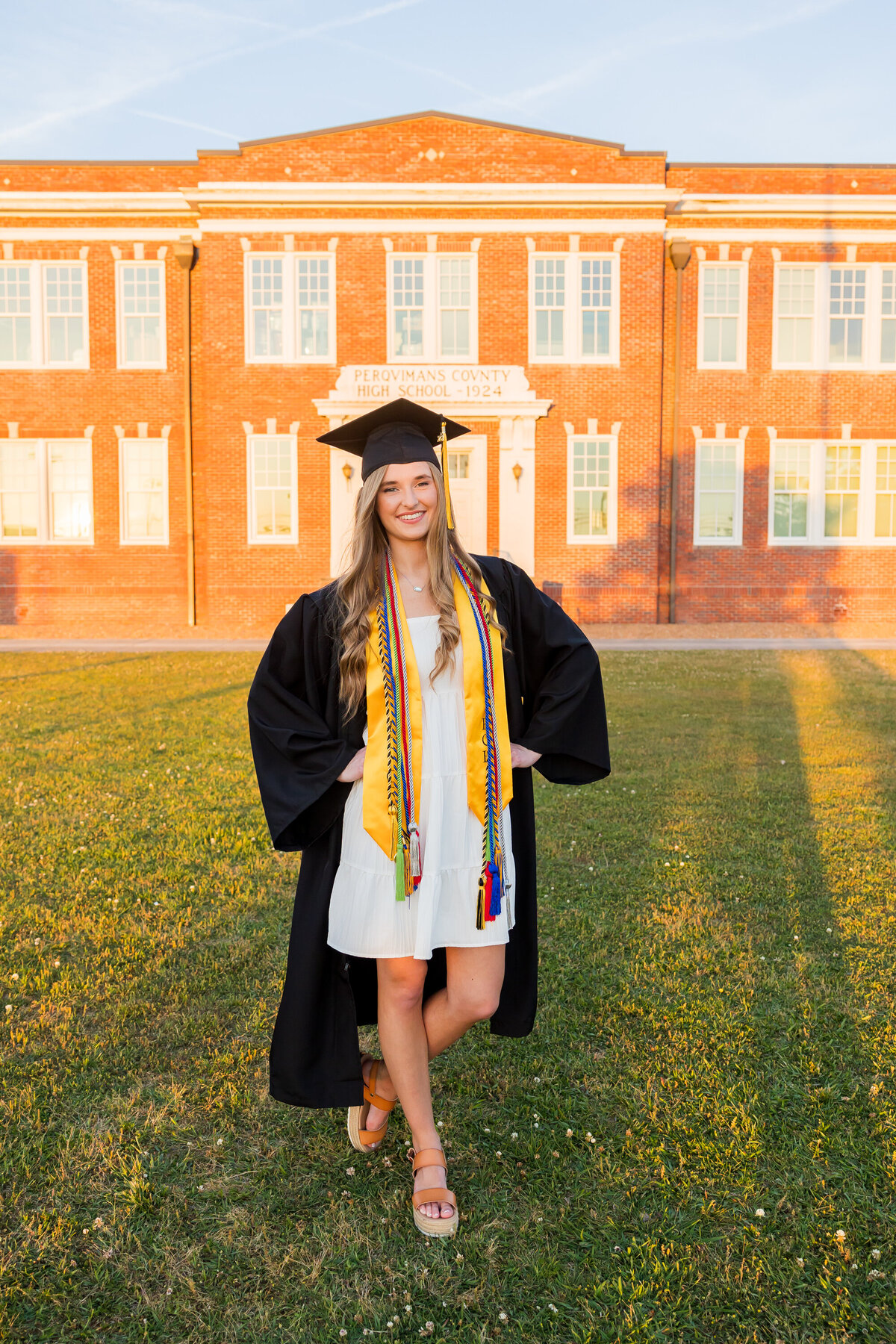 Cap & Gown session Hertford Nc