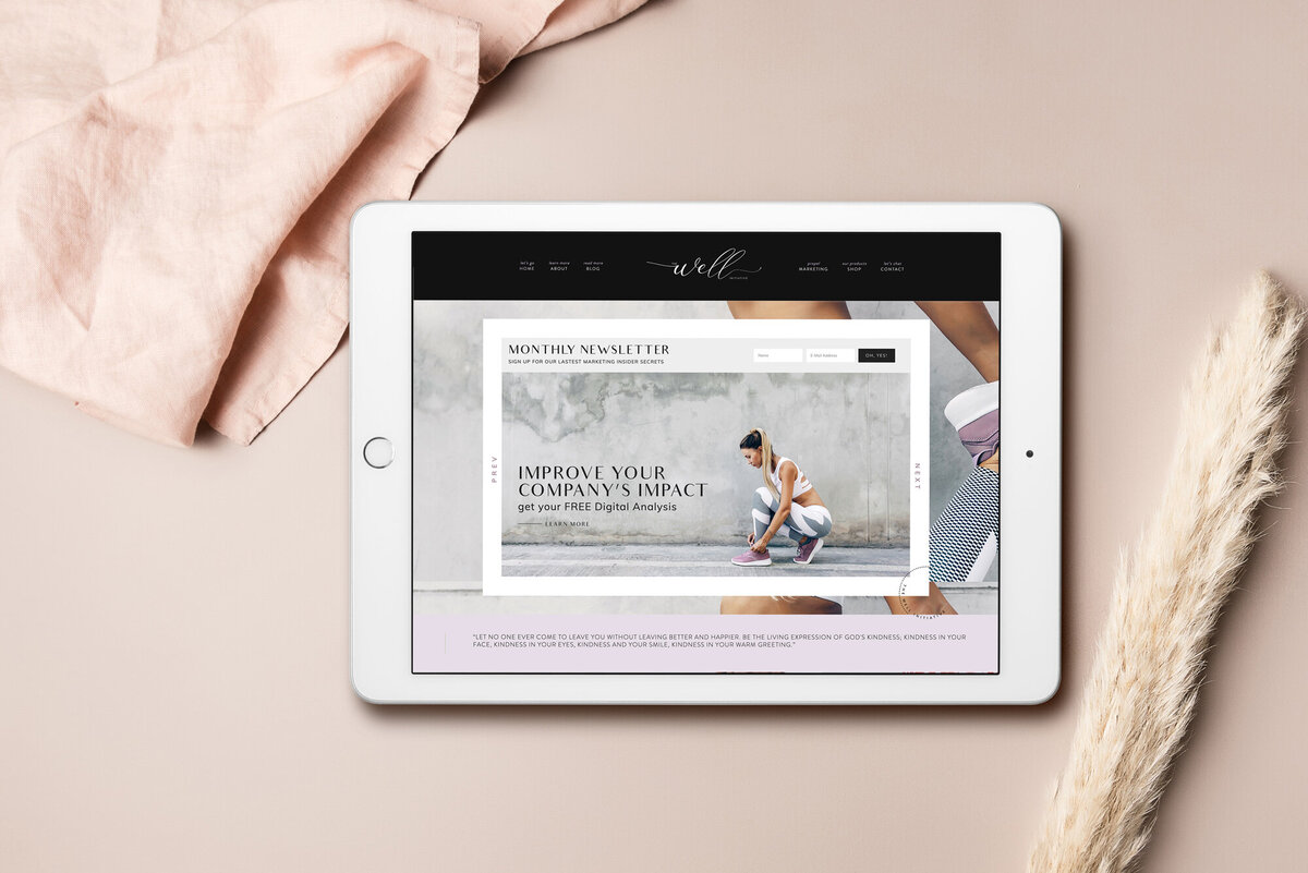 Elevate your online presence with The Well Initiative's comprehensive services by The Agency. From captivating web design to impactful social media, we blend faith and wellness into a cohesive digital experience that inspires and engages.