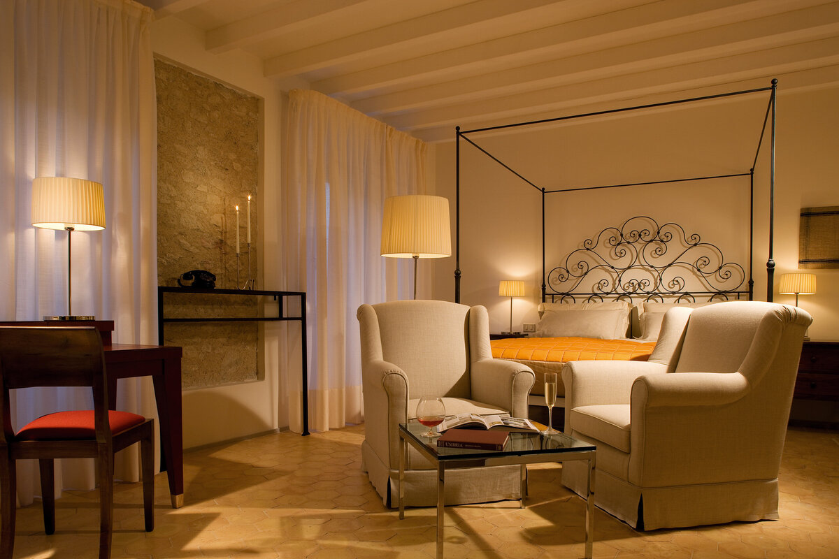 Waterstone - Palazzo Seneca- Norcia - Luxury Boutique Hotel - Deluxe room