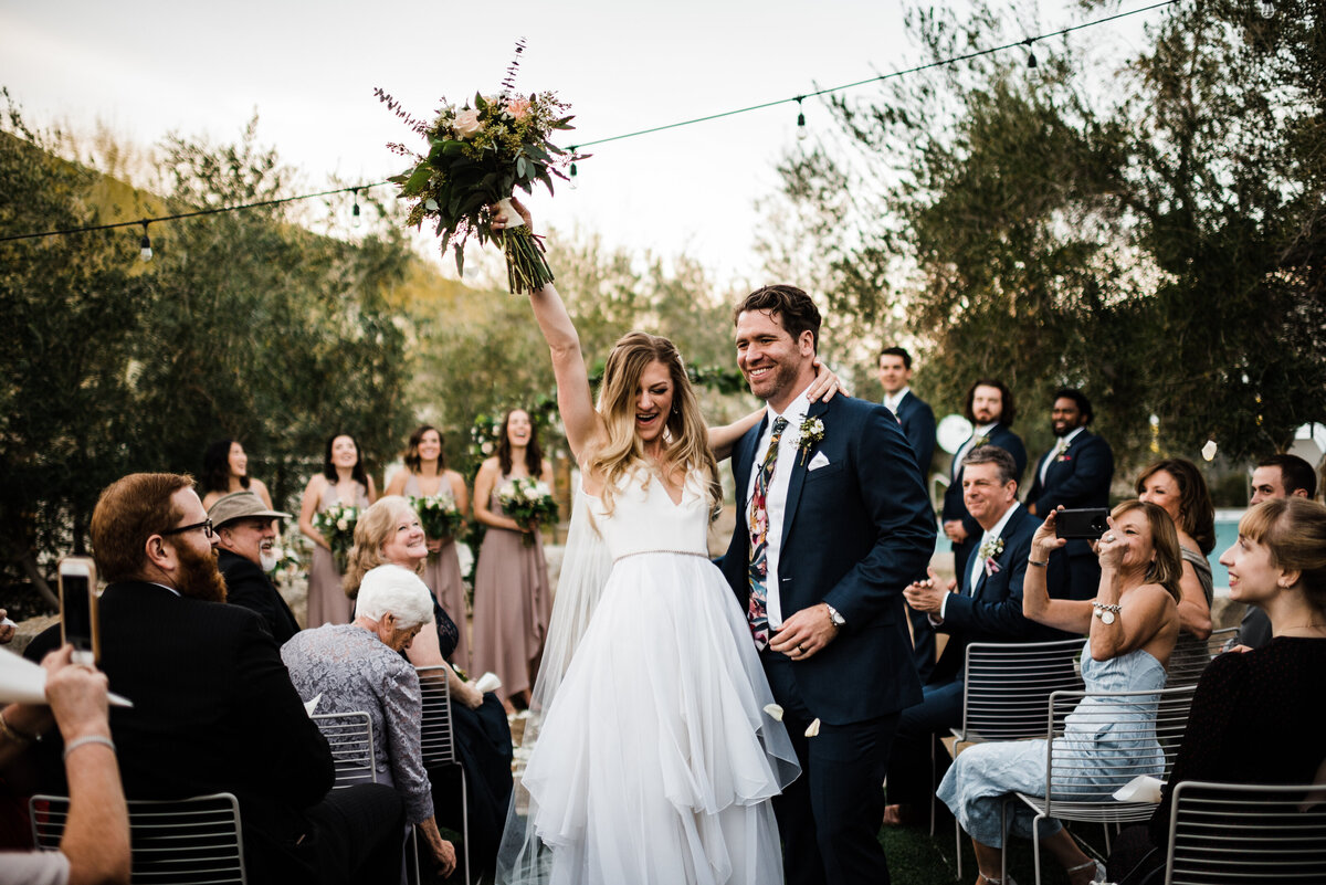 Ace Hotel Wedding in Palm Springs - Gabe and Lauren by Ash Durham - Ceremony-138