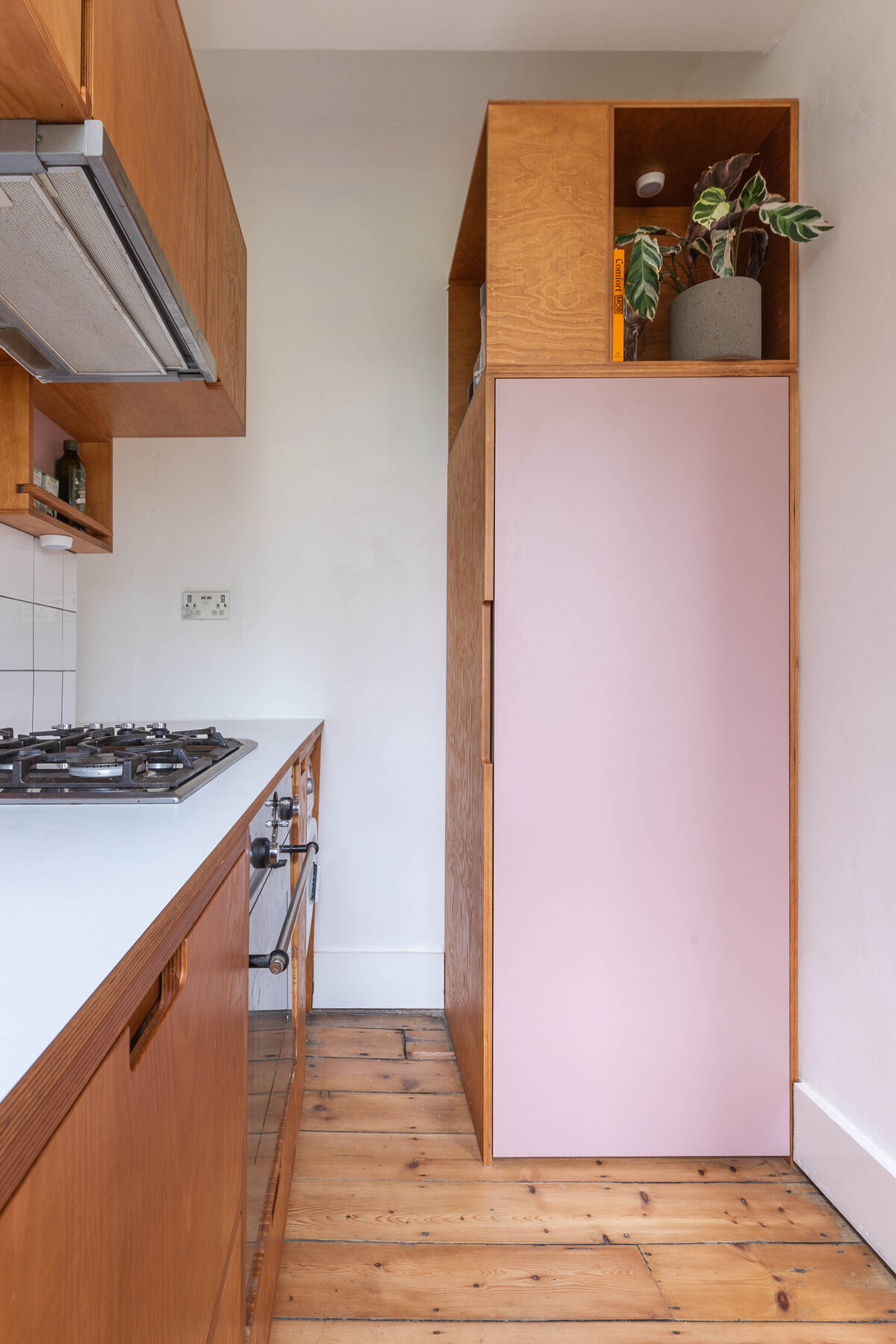 pink kitchen fronts
