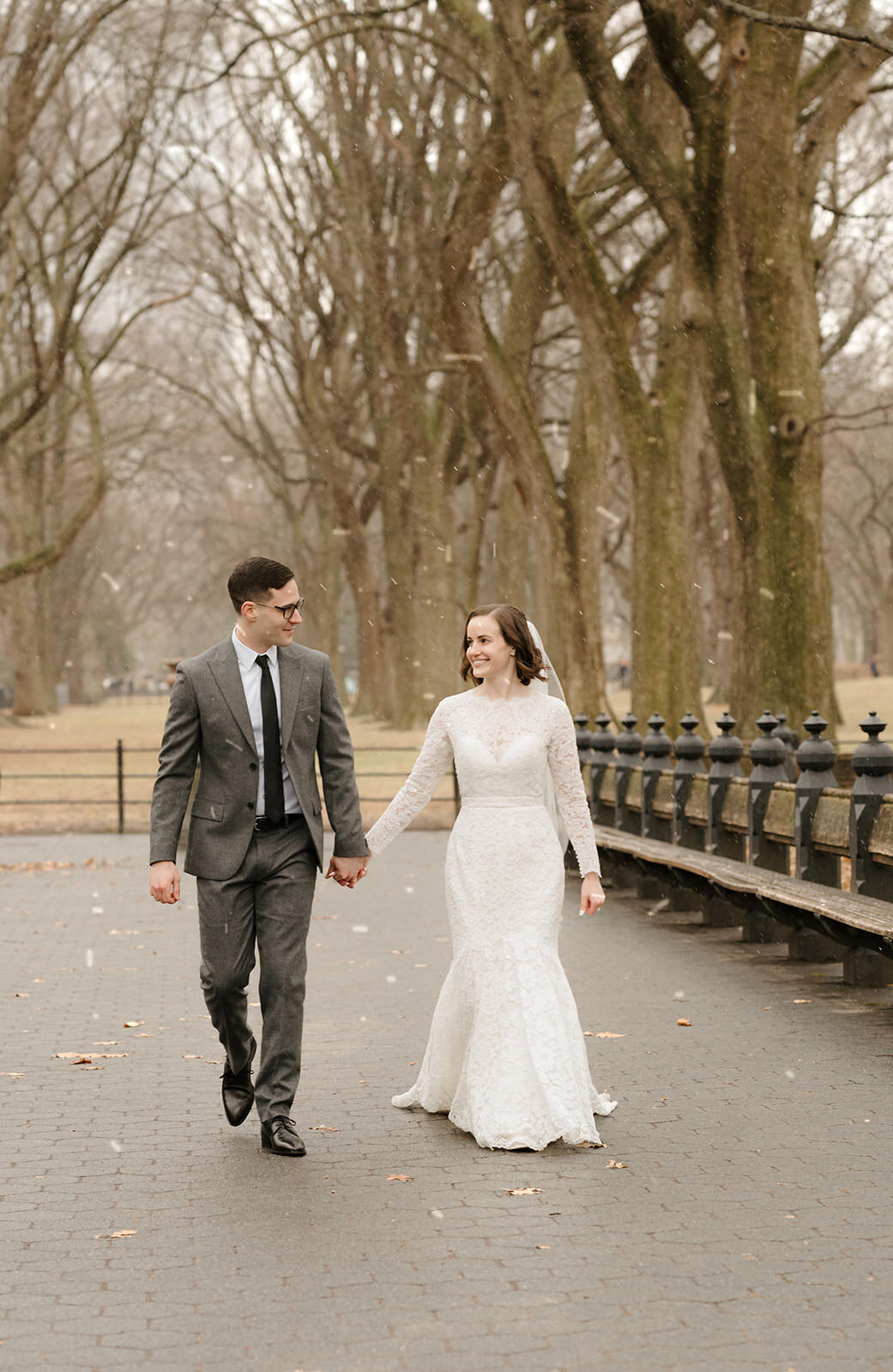 Intimate winter wedding at Central Park NYC | Oduma photography-187