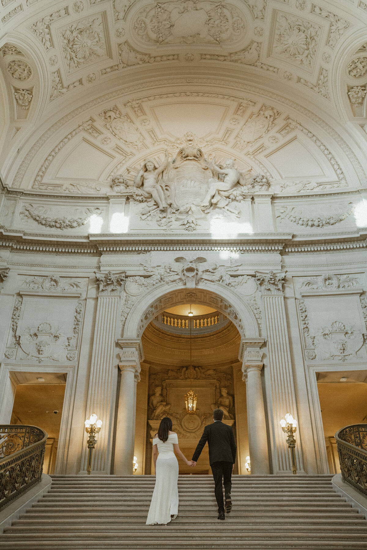 sf city hall engagement session 6