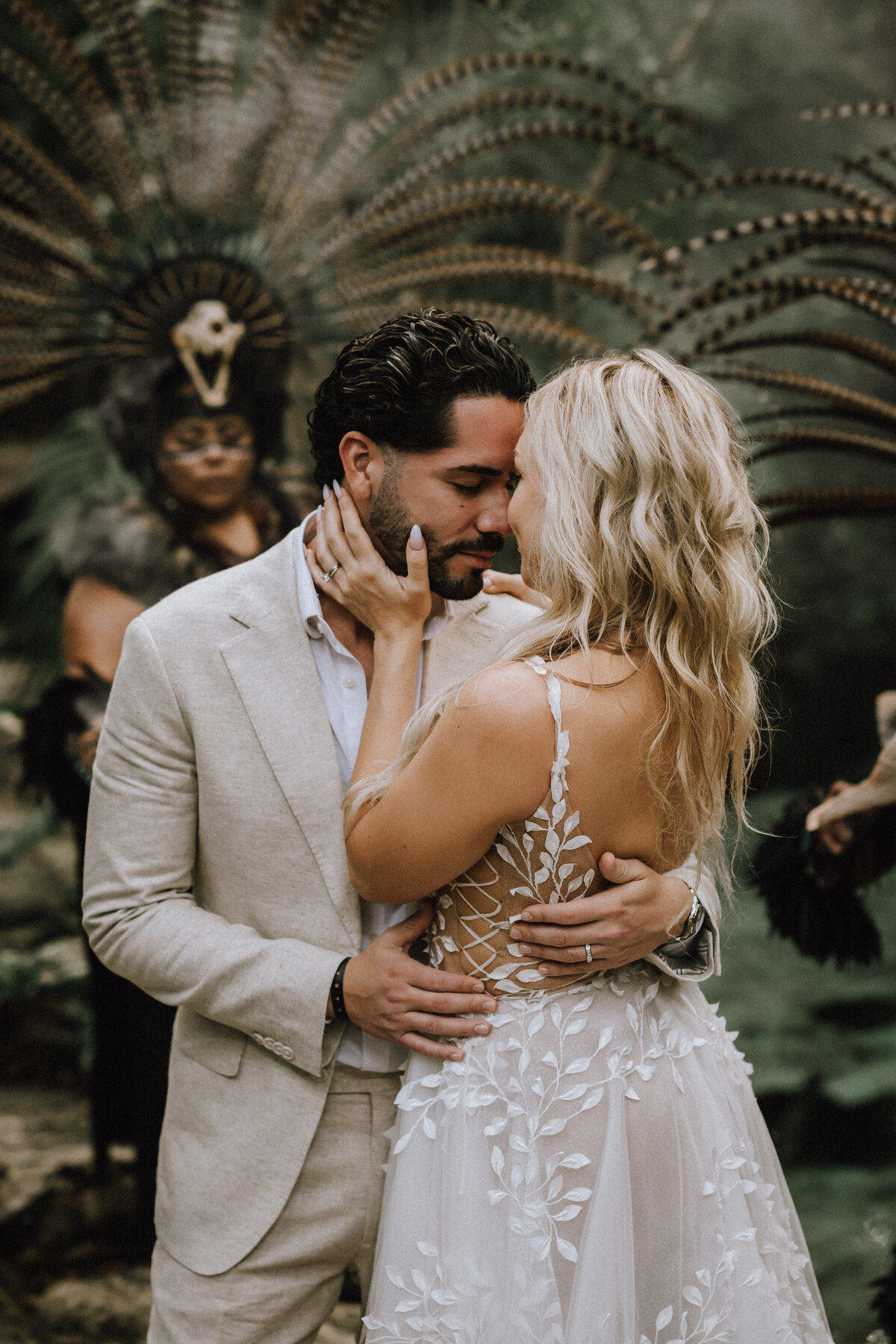Mayan Wedding Ceremony at a Cenote in Tulum