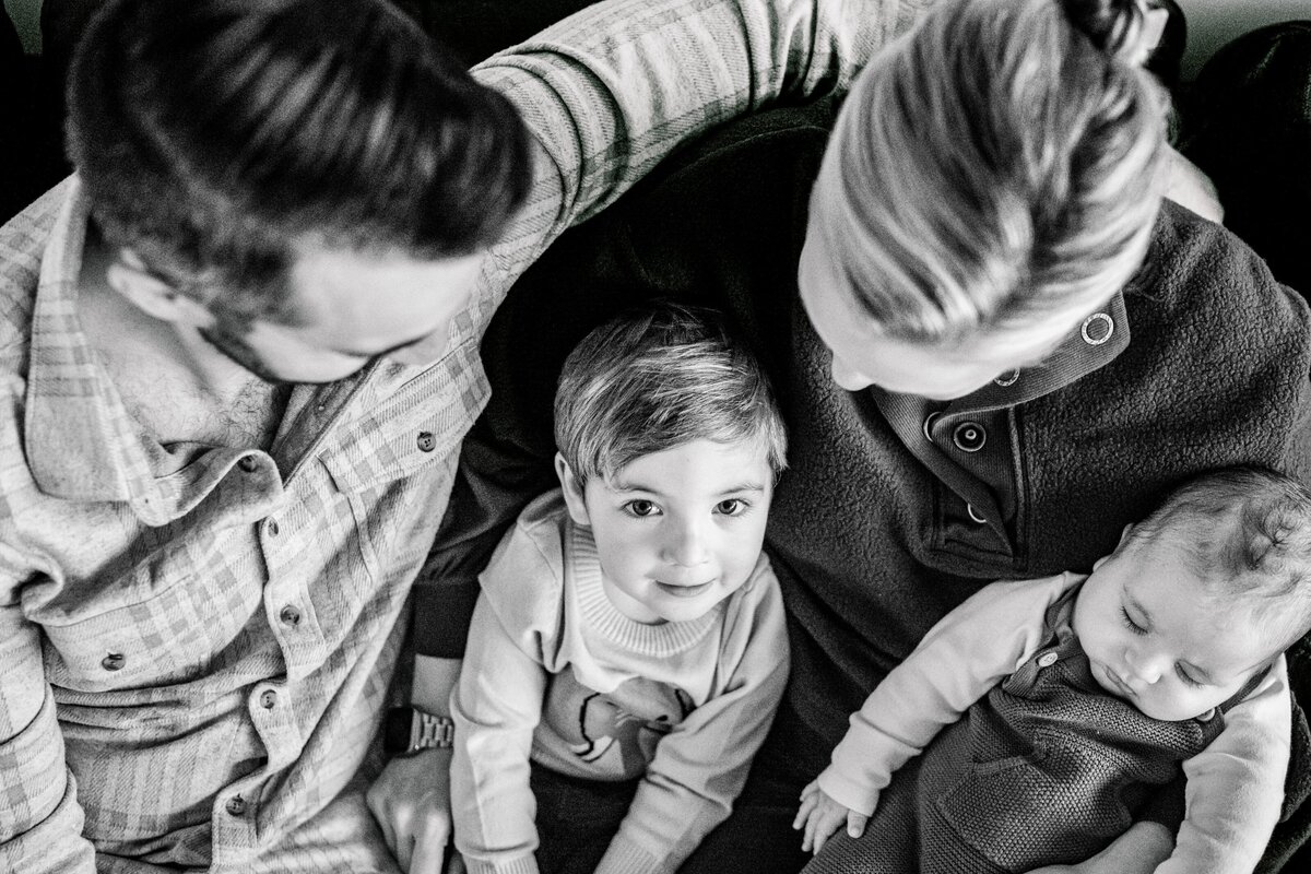handsome-toddler-with-family