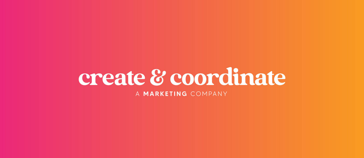 Text Logo design for Create & Coordinate