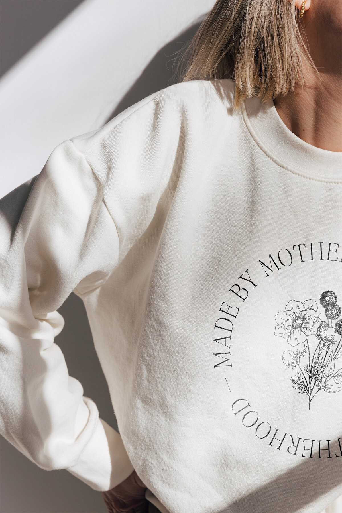 Apparel for Moms, Mothers, Motherhood, Mamas, Mother's Day, Gifts, Gift Ideas, Postpartum - Sweatshirt by Made by Motherhood by Kelly Zugay