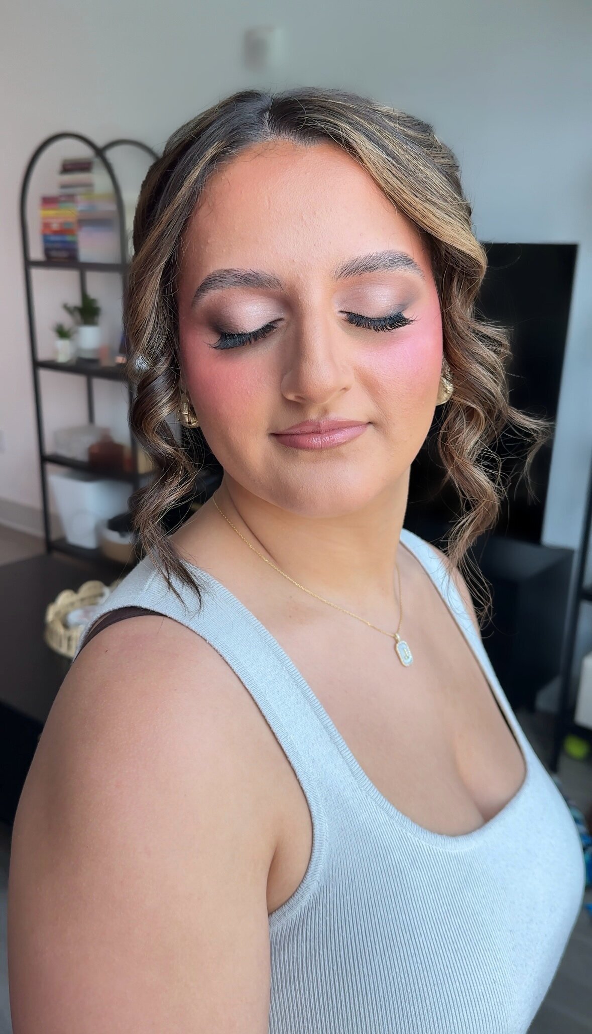makeup for tan skin, glam makeup for Arab women, Nashville makeup artist