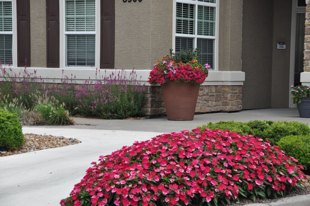 Commercial landscape company project in Kansas City