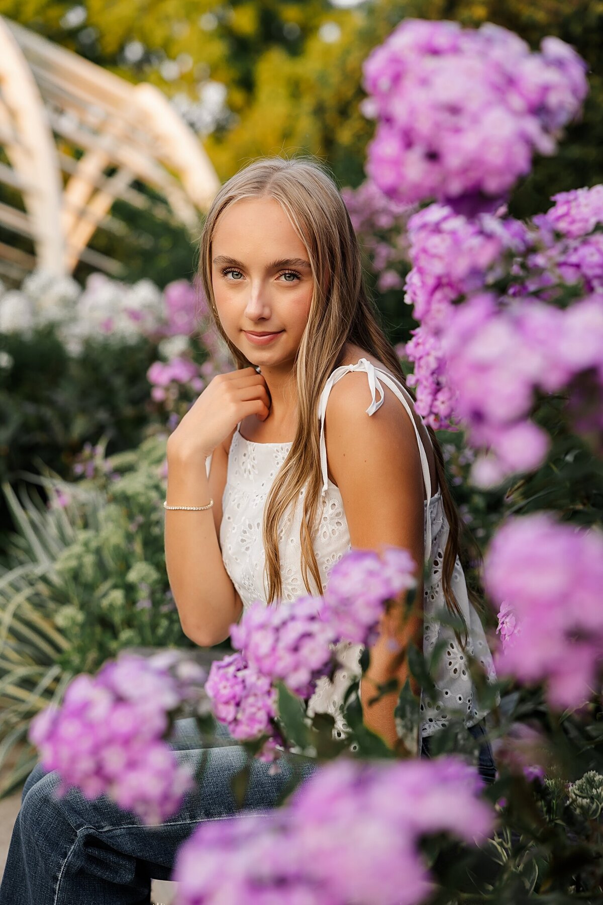 Senior Photos at Green Bay Botanical Gardens_0248