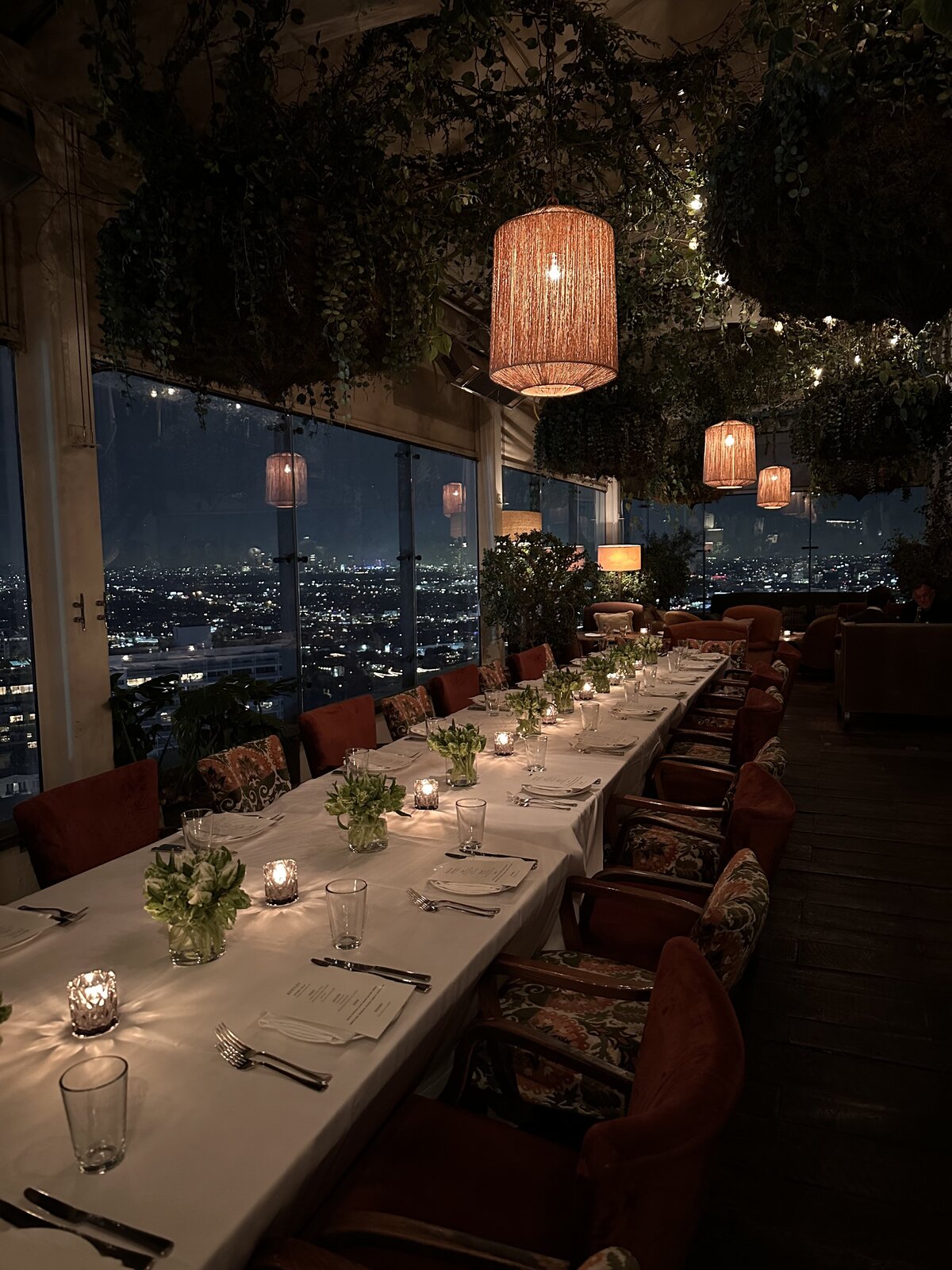 corporate dinner at Soho West Hollywood