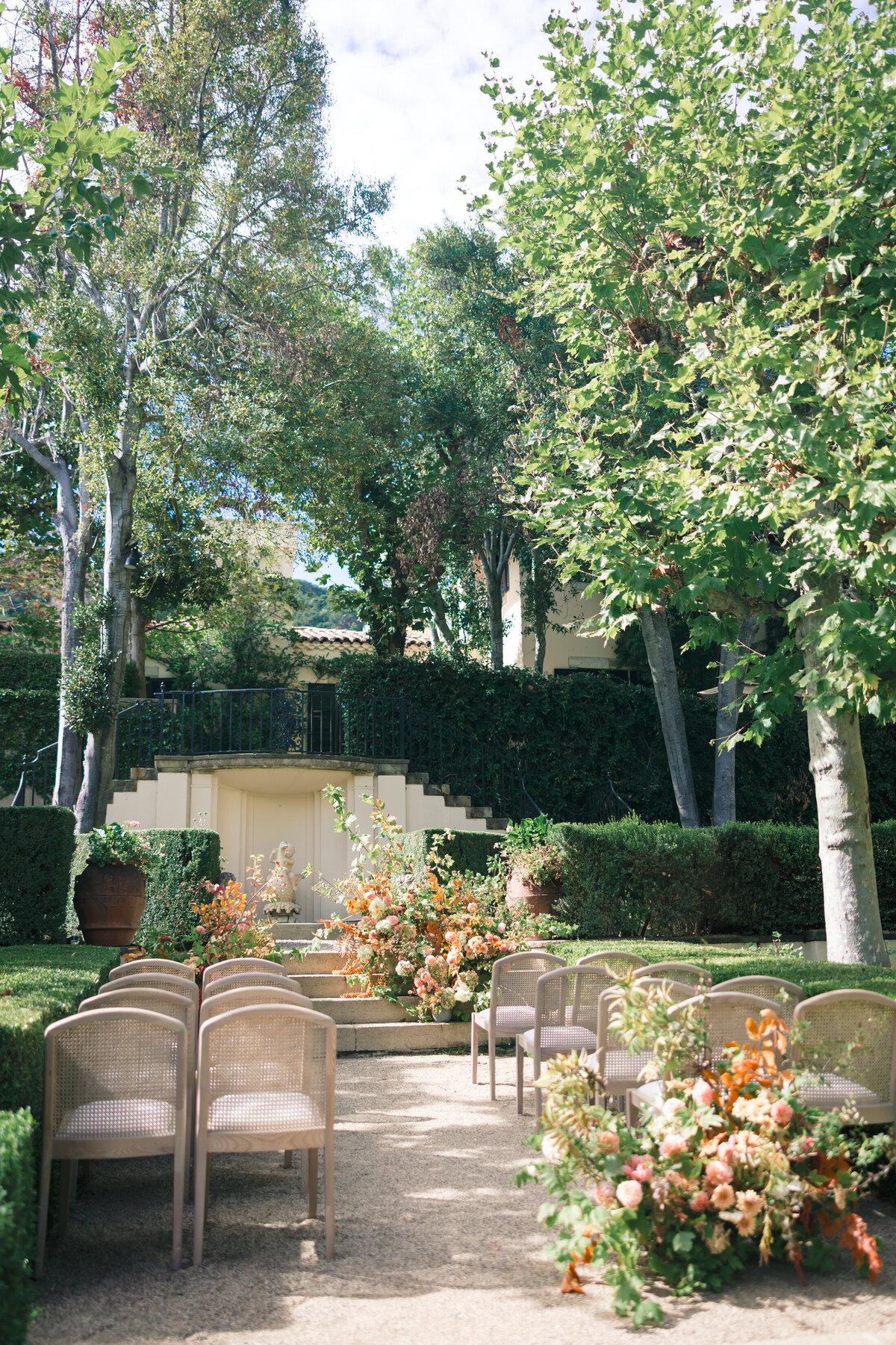 Ceremony Site at Stone Pine Estate - Bay Area Wedding Photographer
