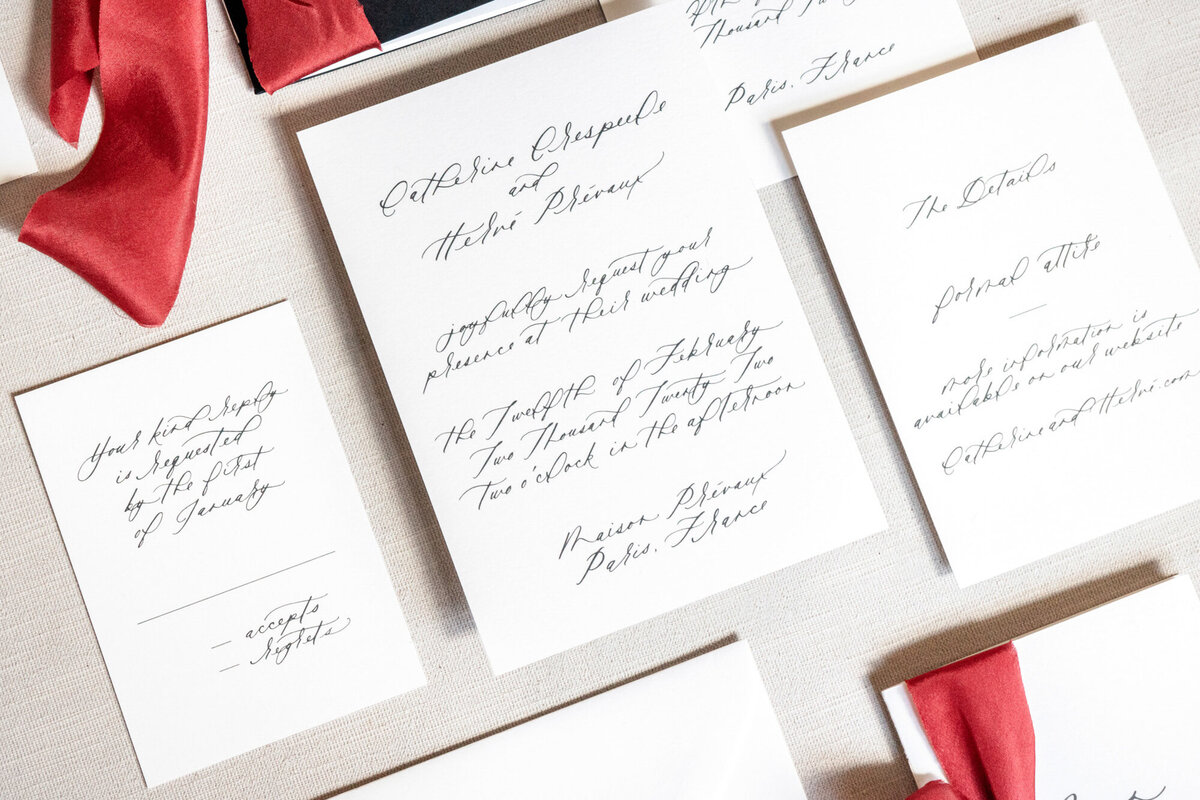 13-High-end-luxury-wedding-stationery-Paris-wedding-black-red-victoria-amrose-photography (6)