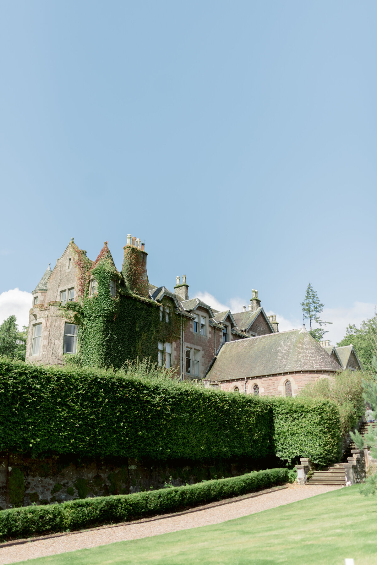 Cromlix House wedding photographer Scotland