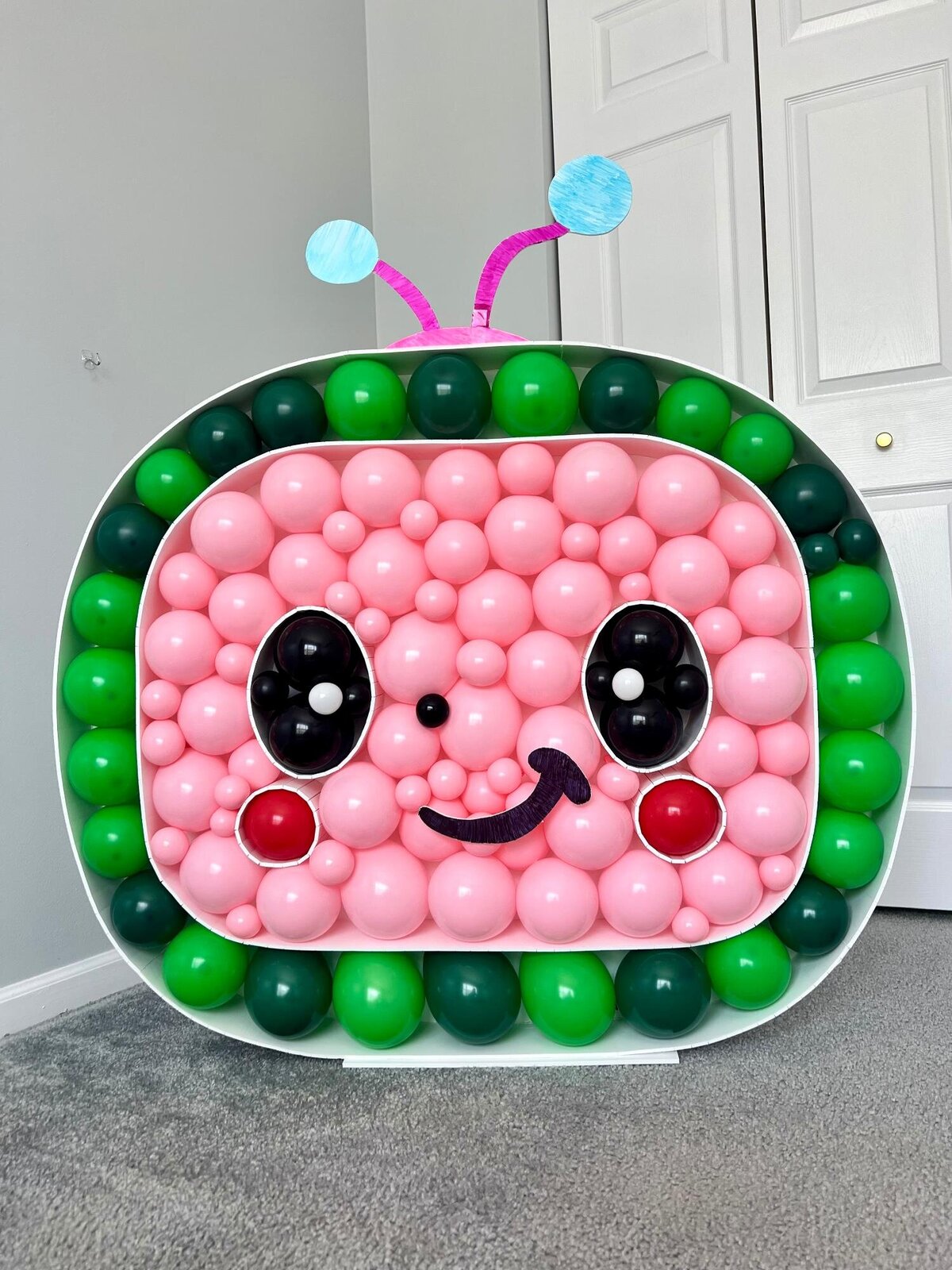 kids birthday balloons mosaic balloons