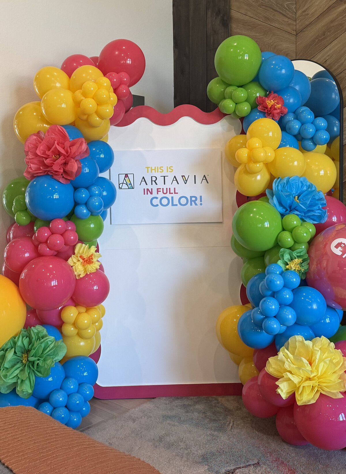 open house balloons The Woodlands