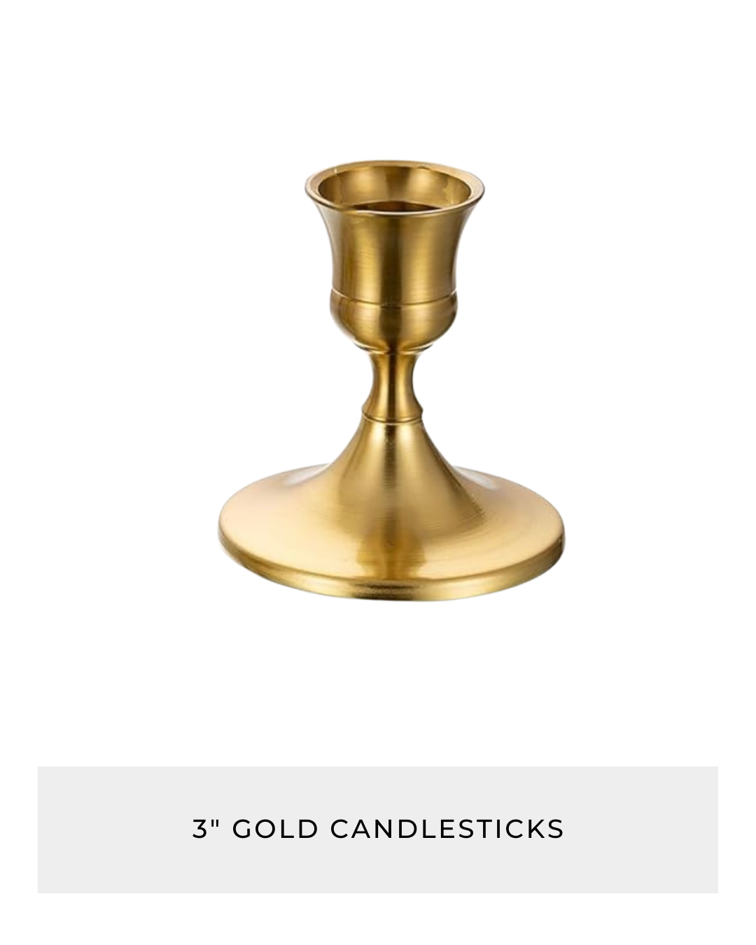 3_ Gold Candlesticks
