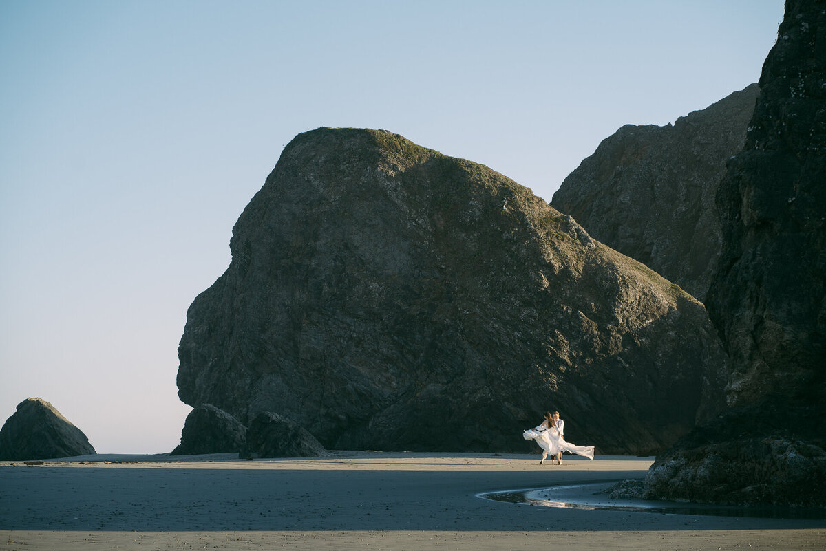 Brookings oregon coast elopement photographer-14