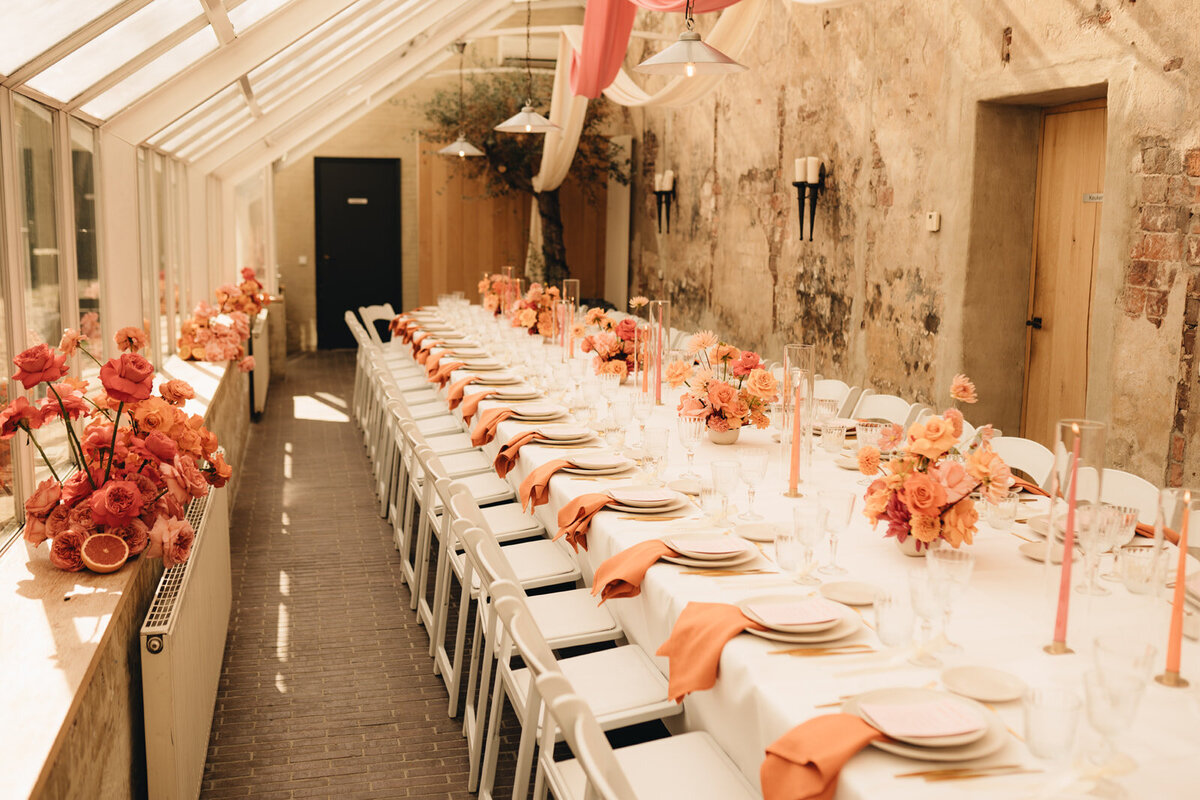 Wedding styling oranjerie Elswout