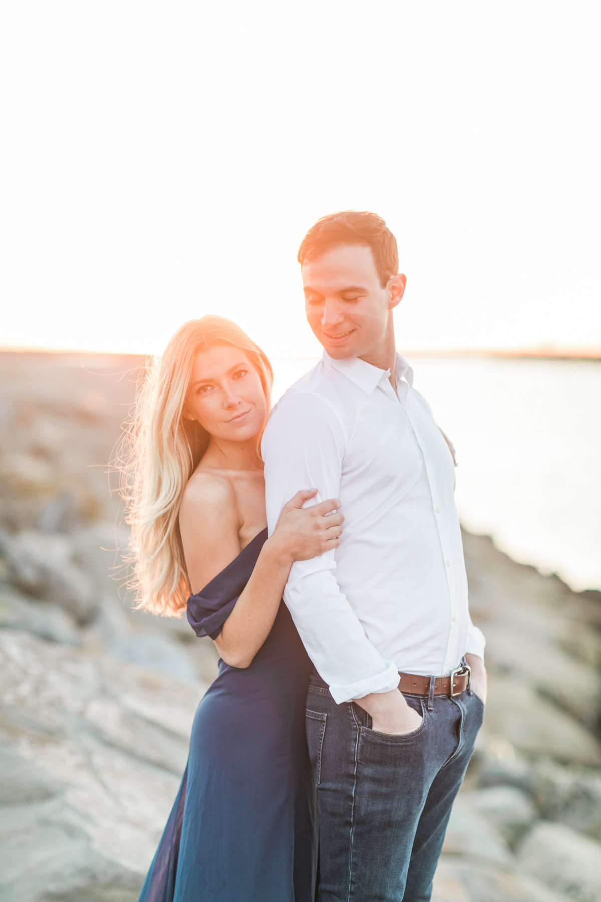 Venice Canal Beach Engagement Session_Valorie Darling Photography-7033