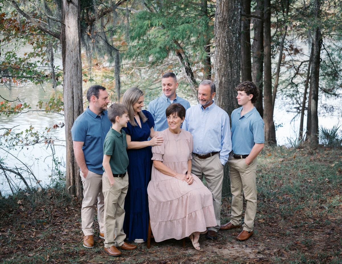 Such a pretty backdrop for a family session in the fall. Serving Bainbridge, GA, Tallahassee, FL & surrounding areas. 