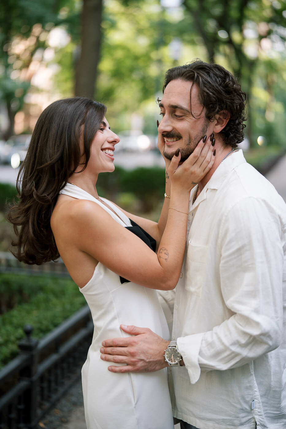 Downtown Chicago Engagement Photos-32