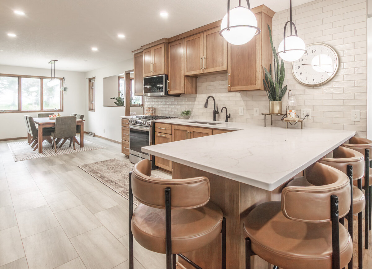 mid-mod kitchen remodel