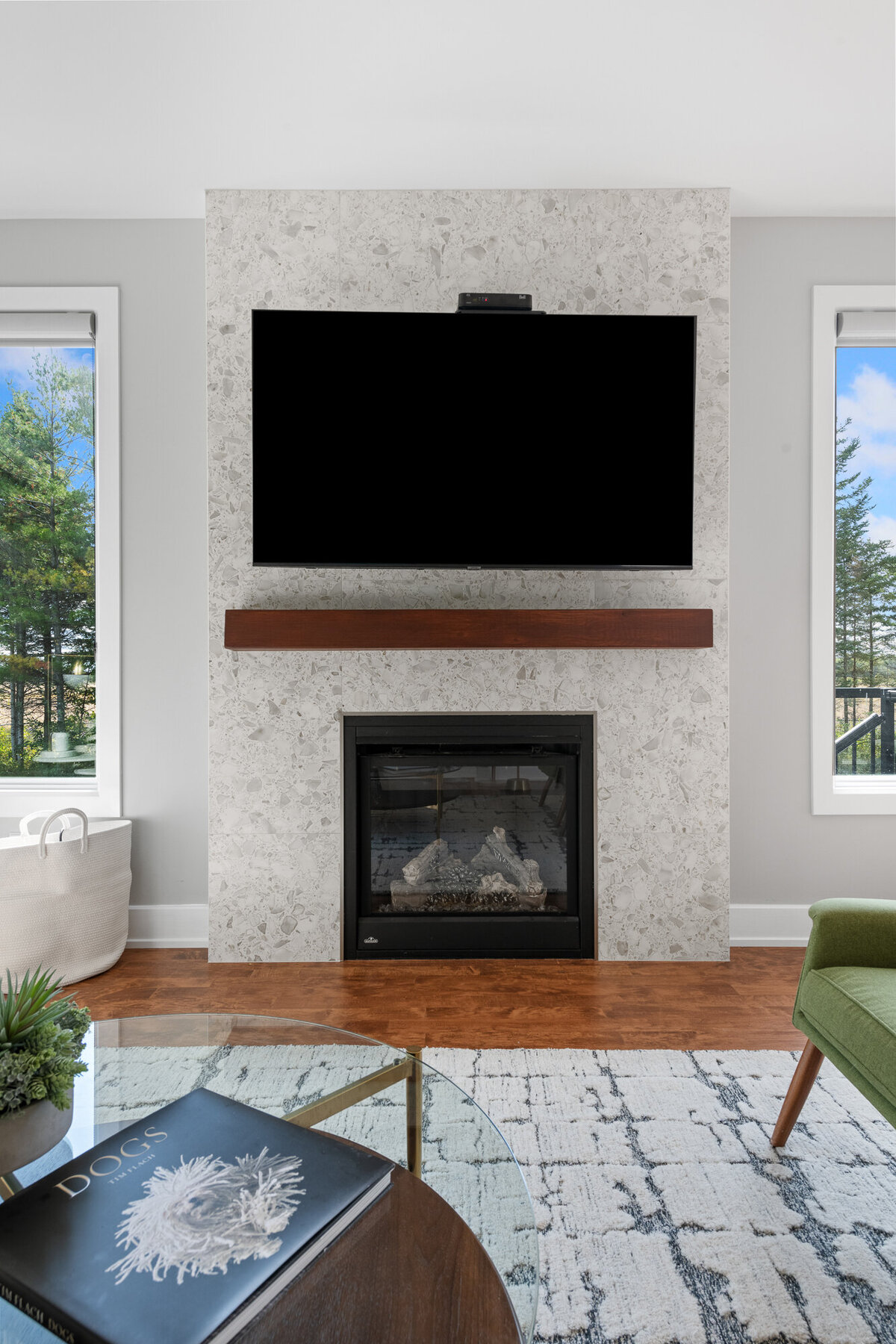 final image of our modern revival interior design project
