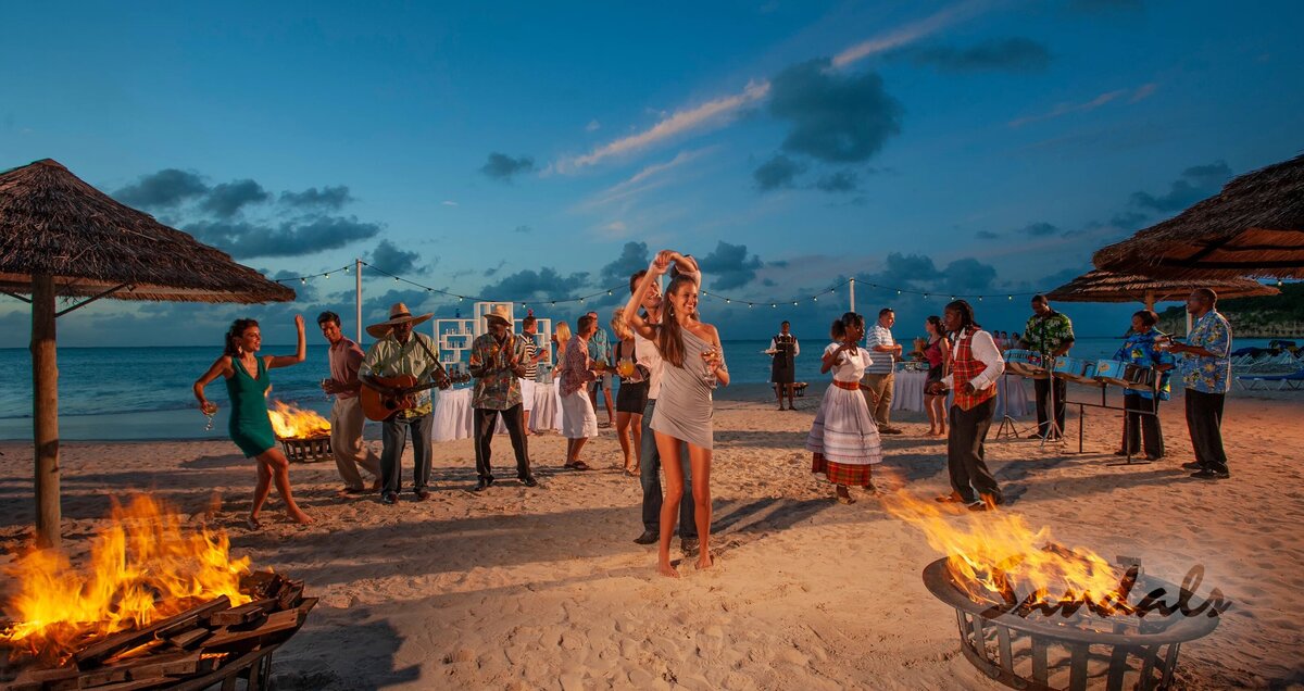 sandals grande antigua wedding