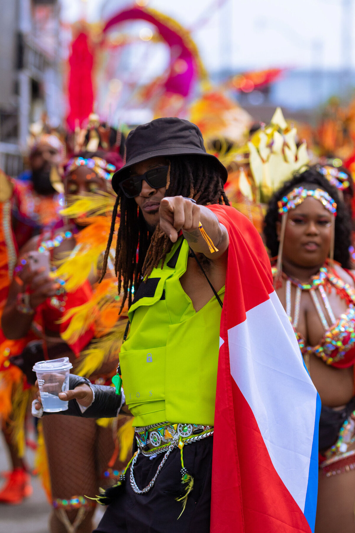 Photos of Masqueraders from Toronto Carnival 2023 - Sunlime Mas Band - Medium Band of The Year 2023-234