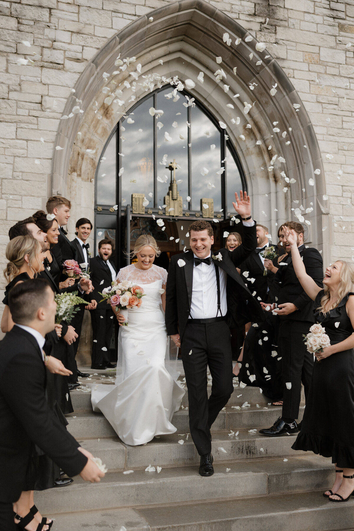 Indianapolis candid wedding photographer joyful couple photo