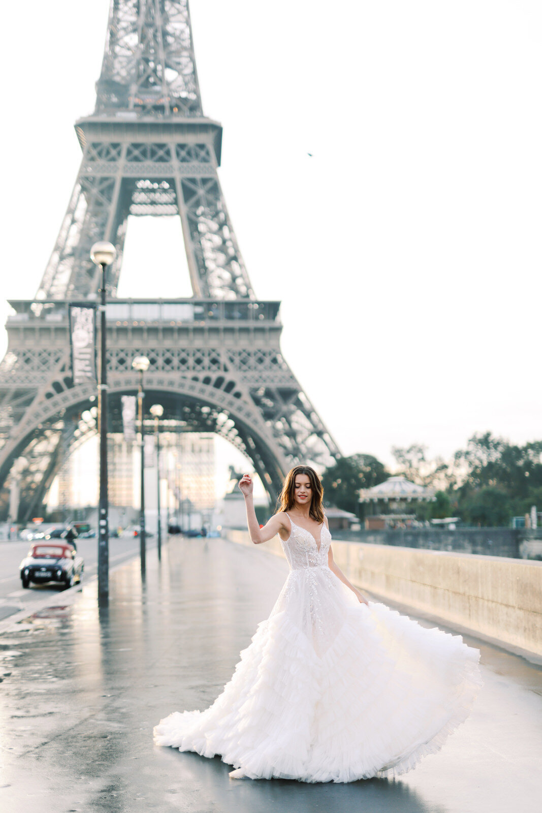 Modern Film Wedding Photography in Paris France 24