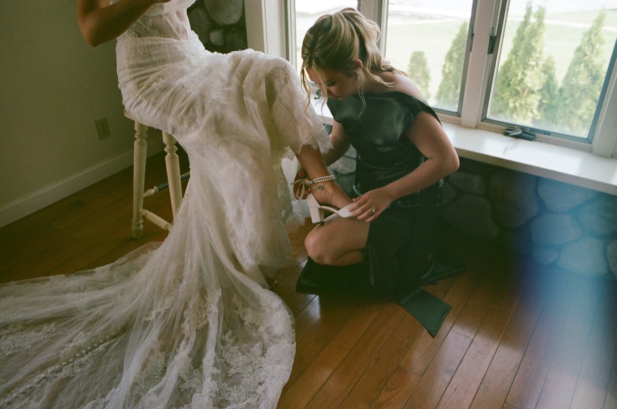 Candid wedding photography