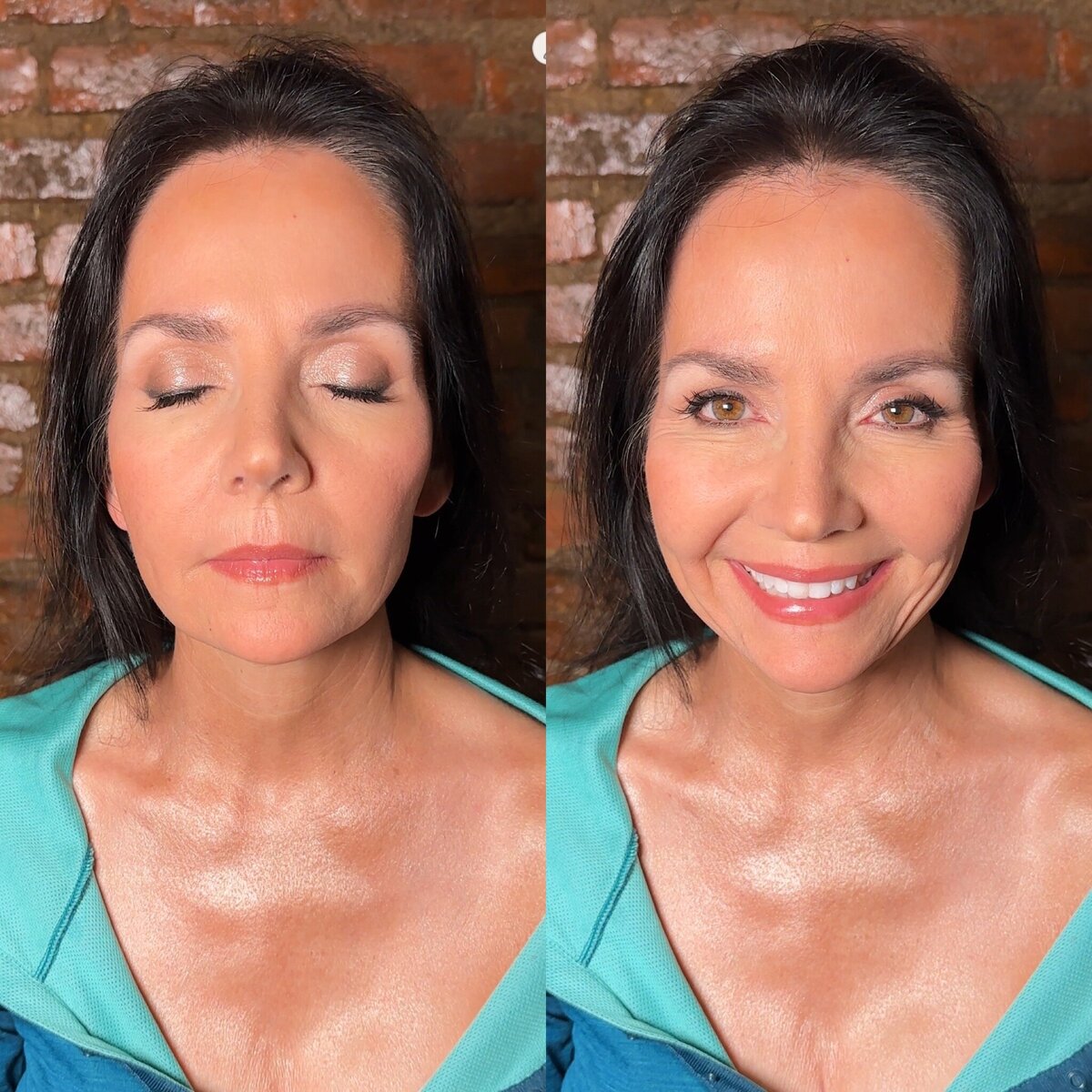 natural mother of the bride makeup, Nashville makeup artist