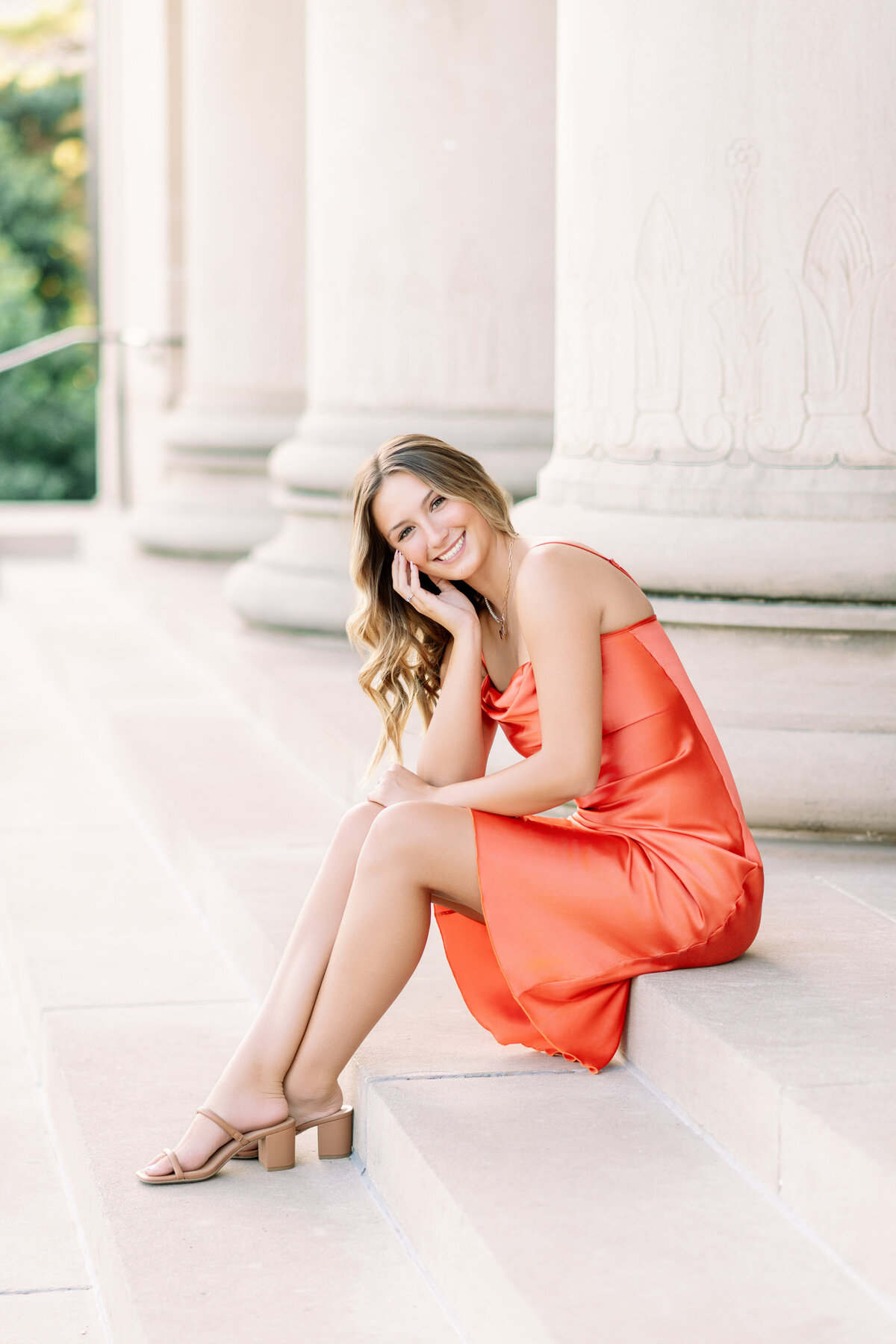 Kansas City Senior Pictures at The Nelson